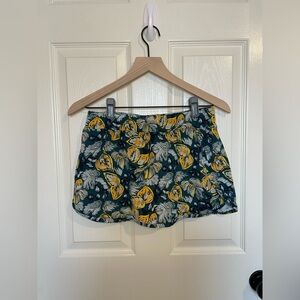 Garnet Hill Ruched Swim Skirt Size 10